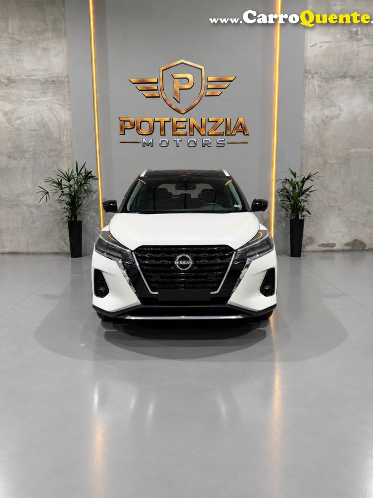 NISSAN   KICKS EXCLUSIVE 1.6 16V FLEX AUT.   BRANCO 2023 1.6 FLEX - Loja