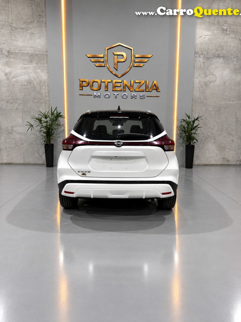 NISSAN   KICKS EXCLUSIVE 1.6 16V FLEX AUT.   BRANCO 2023 1.6 FLEX - Loja