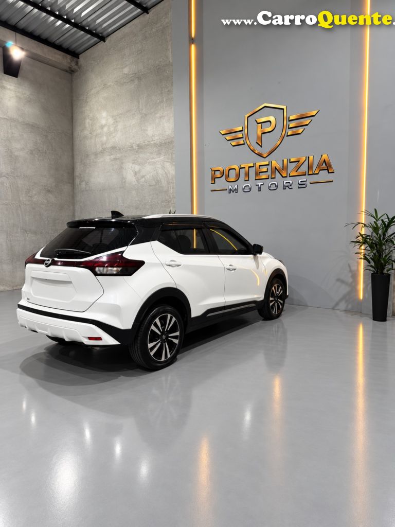 NISSAN   KICKS EXCLUSIVE 1.6 16V FLEX AUT.   BRANCO 2023 1.6 FLEX - Loja