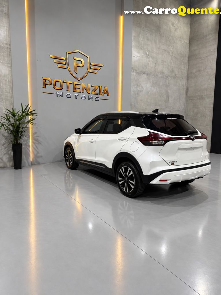 NISSAN   KICKS EXCLUSIVE 1.6 16V FLEX AUT.   BRANCO 2023 1.6 FLEX - Loja