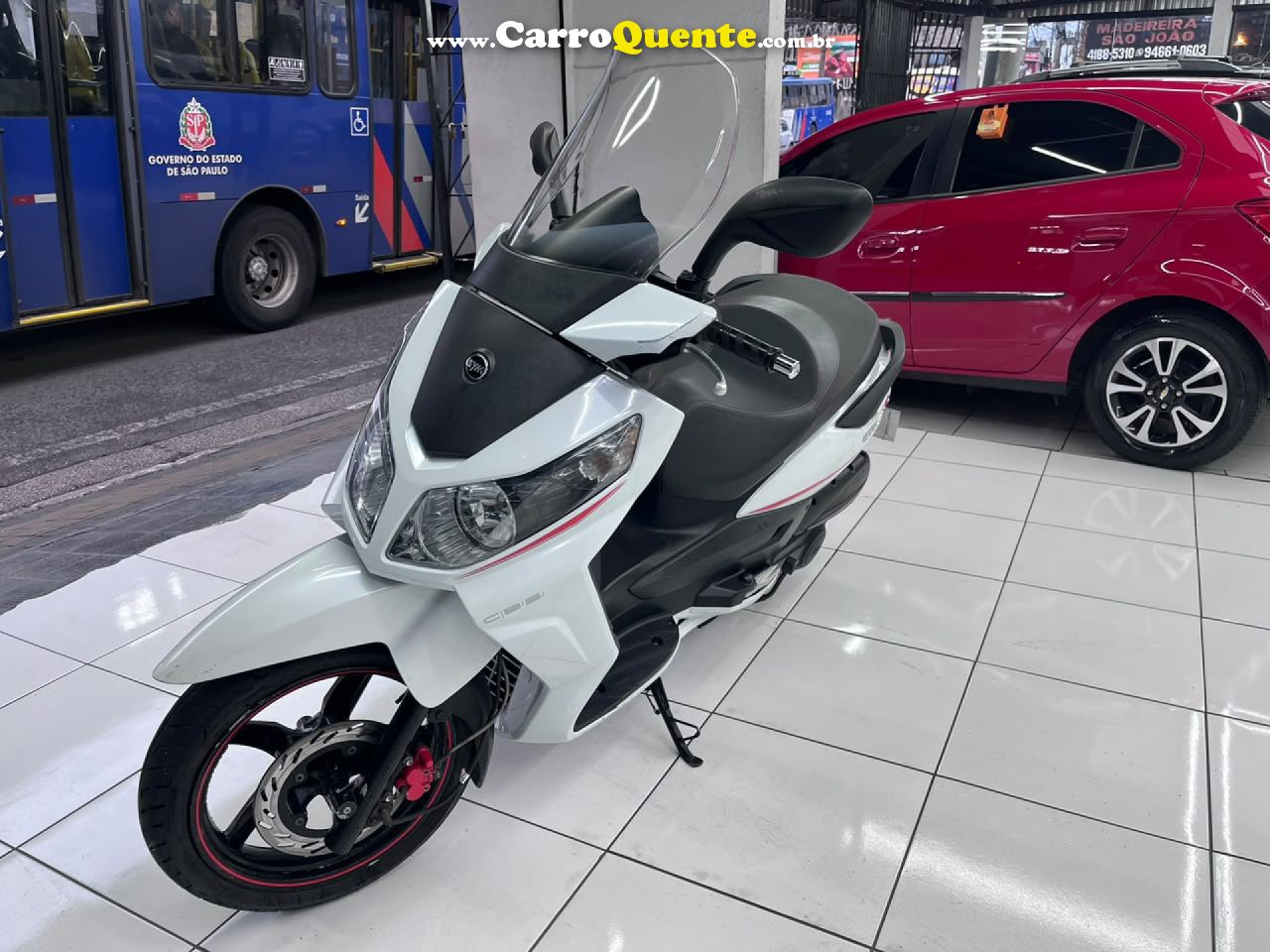 DAFRA   CITYCOM 300I   BRANCO 2022 300 GASOLINA - Loja
