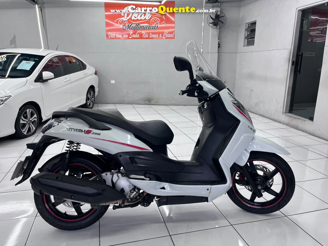 DAFRA   CITYCOM 300I   BRANCO 2022 300 GASOLINA - Loja