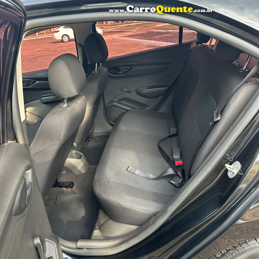 CHEVROLET   ONIX HATCH JOY 1.0 8V FLEX 5P MEC.   PRETO 2017 1.0 FLEX - Loja