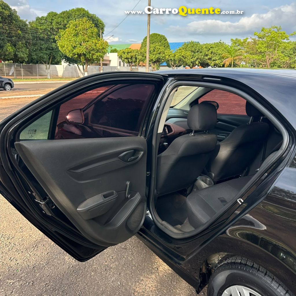 CHEVROLET   ONIX HATCH JOY 1.0 8V FLEX 5P MEC.   PRETO 2017 1.0 FLEX - Loja