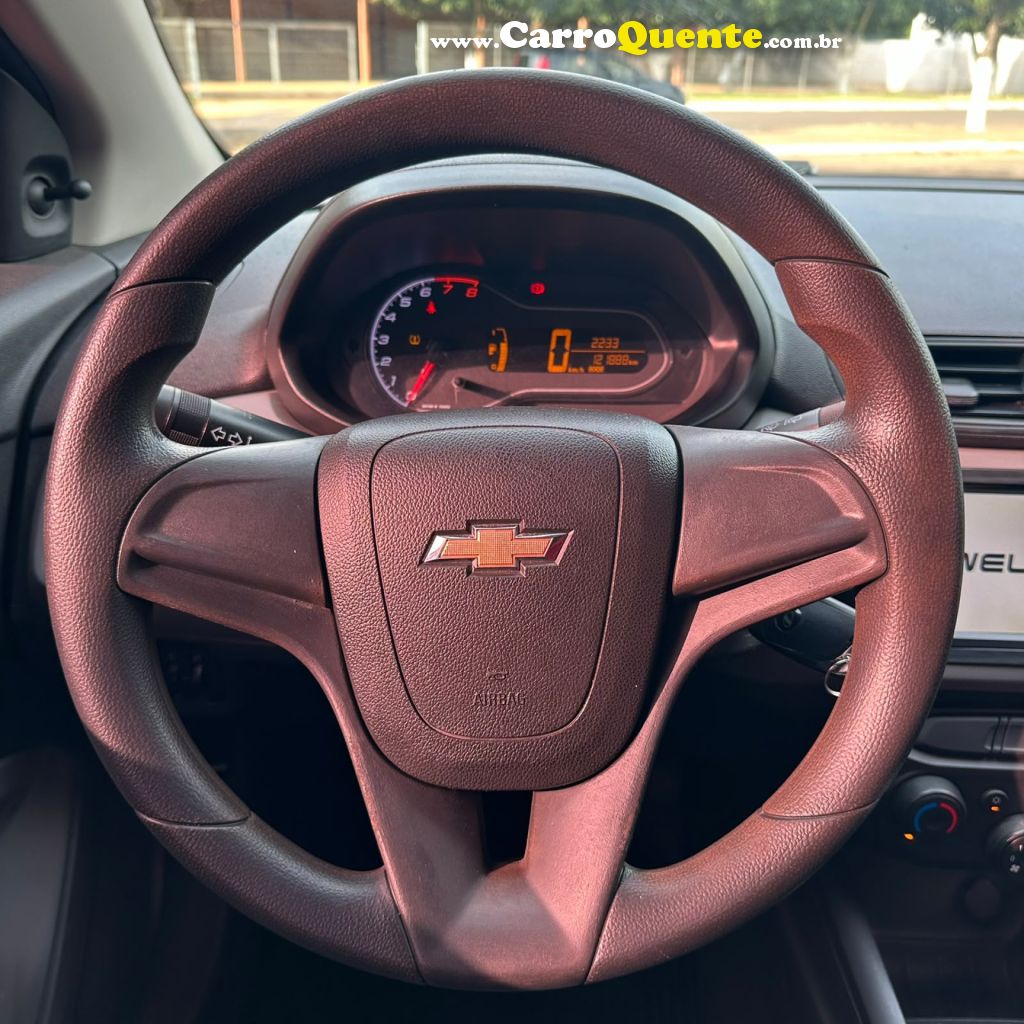 CHEVROLET   ONIX HATCH JOY 1.0 8V FLEX 5P MEC.   PRETO 2017 1.0 FLEX - Loja