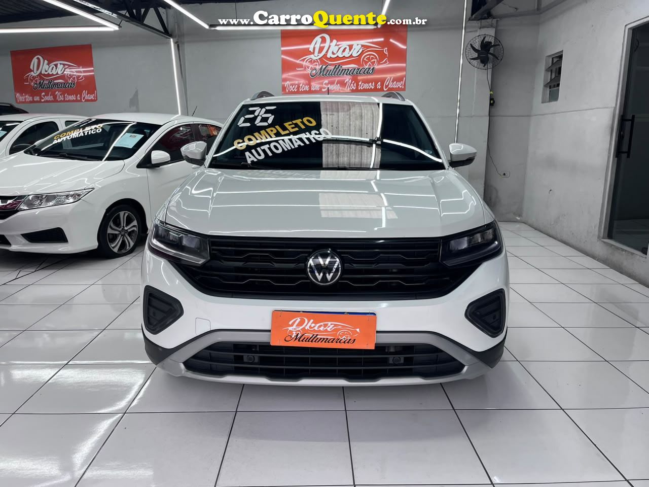 VOLKSWAGEN   T CROSS TSI   BRANCO 2026 1.0 FLEX - Loja
