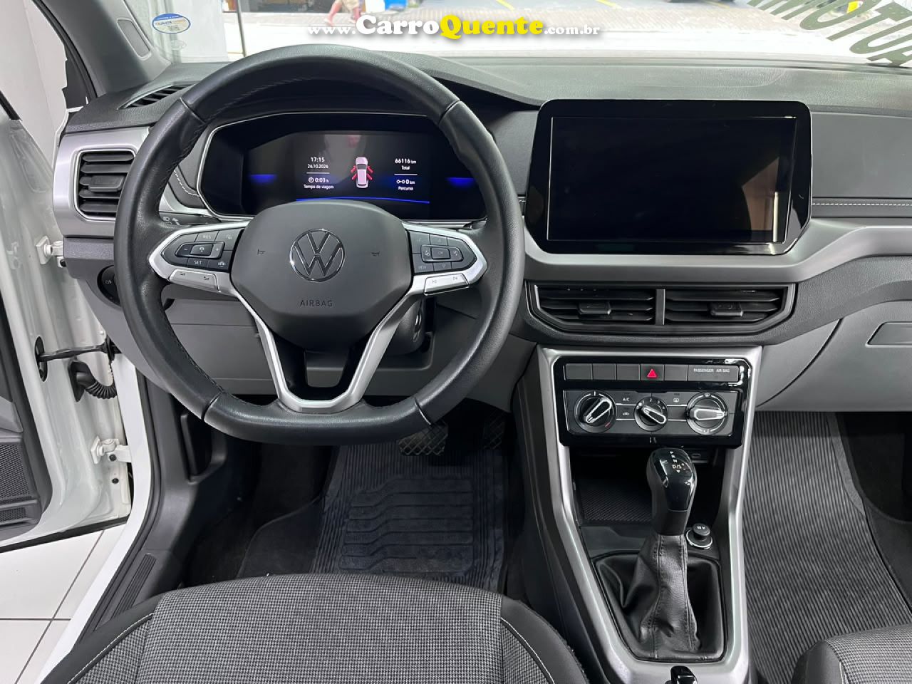 VOLKSWAGEN   T CROSS TSI   BRANCO 2026 1.0 FLEX - Loja
