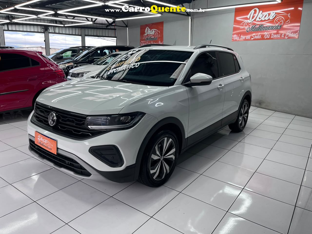VOLKSWAGEN   T CROSS TSI   BRANCO 2026 1.0 FLEX - Loja