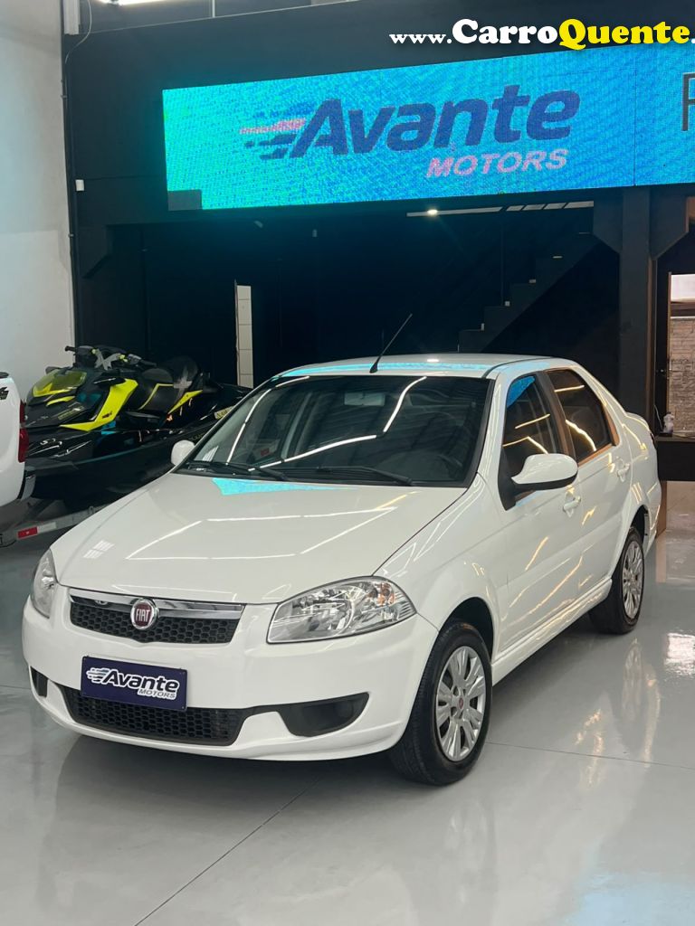 FIAT   SIENA EL 1.4 MPI FIRE FLEX 8V 4P   BRANCO 2015 1.4 FLEX - Loja