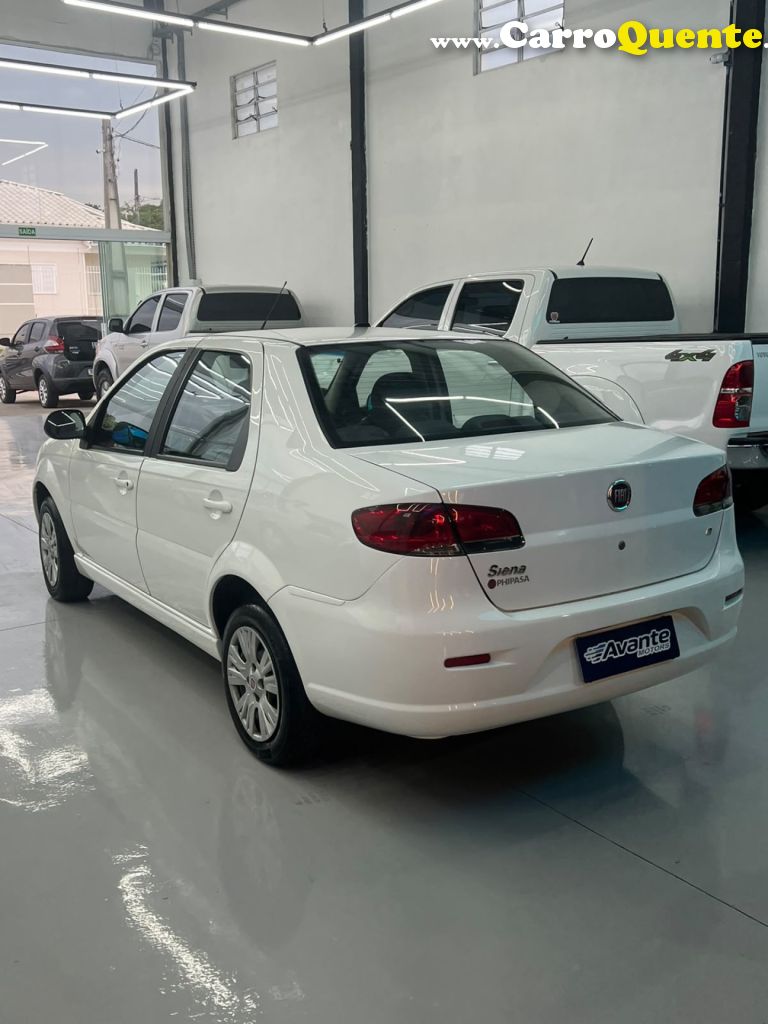 FIAT   SIENA EL 1.4 MPI FIRE FLEX 8V 4P   BRANCO 2015 1.4 FLEX - Loja