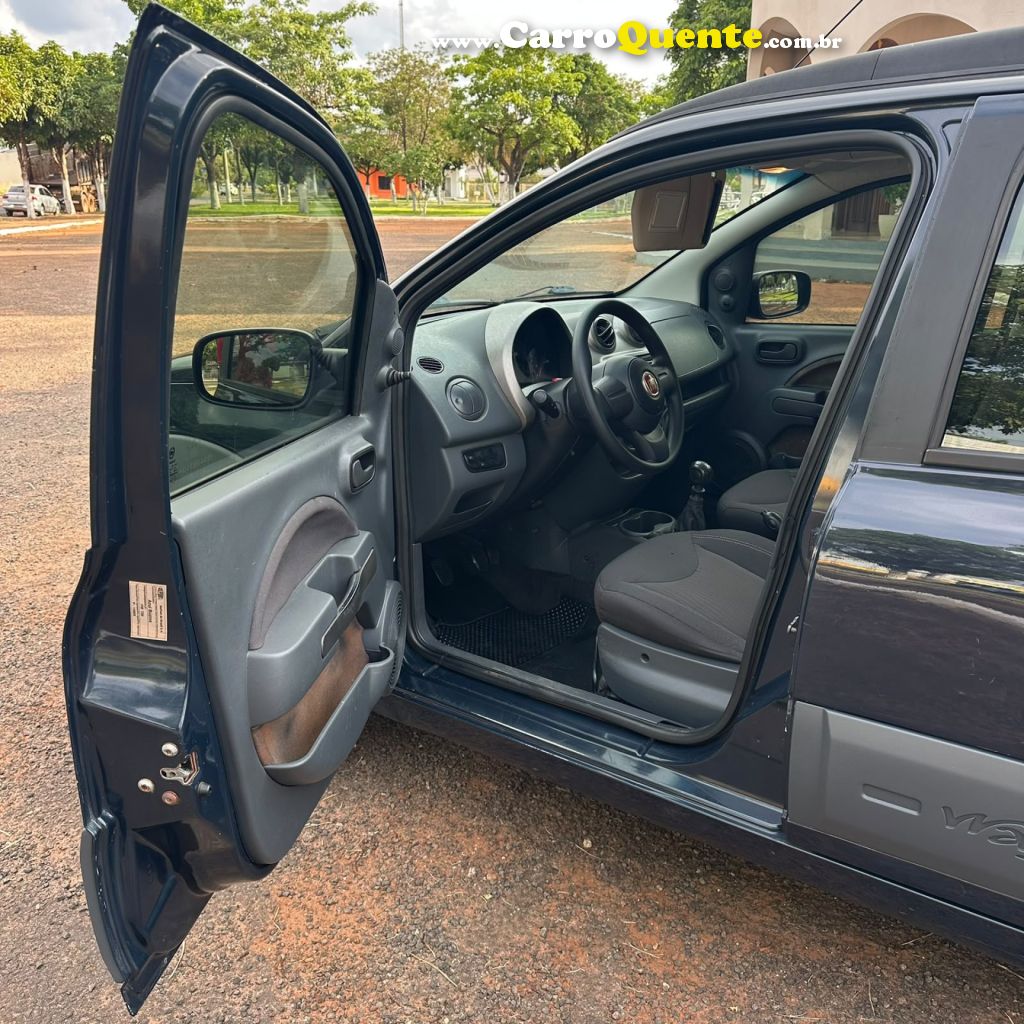FIAT   UNO WAY CELEB. 1.0 EVO FIRE FLEX 8V 5P   AZUL 2013 1.0 FLEX - Loja