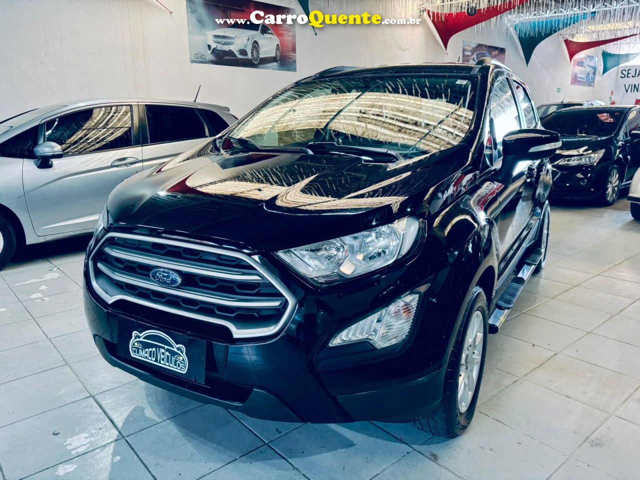 FORD   ECOSPORT SE 1.5 12V FLEX 5P AUT.   PRETO 2021 1.5 FLEX - Loja