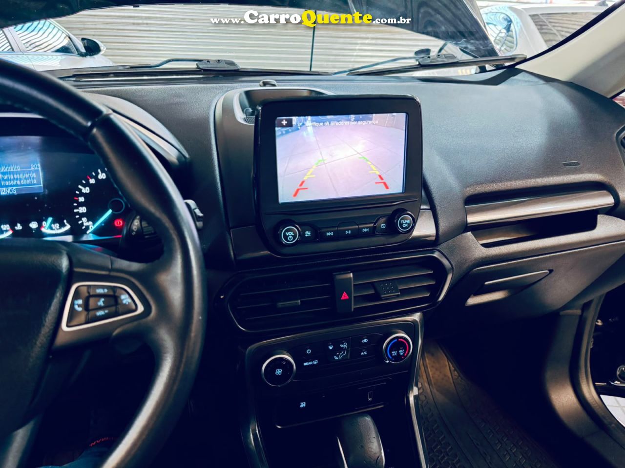 FORD   ECOSPORT SE 1.5 12V FLEX 5P AUT.   PRETO 2021 1.5 FLEX - Loja