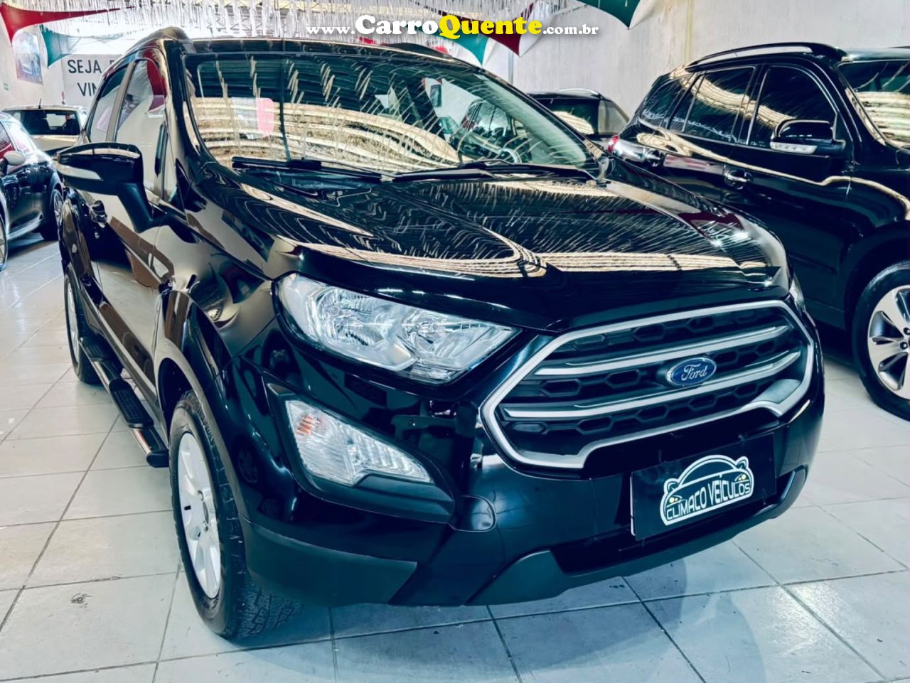 FORD   ECOSPORT SE 1.5 12V FLEX 5P AUT.   PRETO 2021 1.5 FLEX - Loja