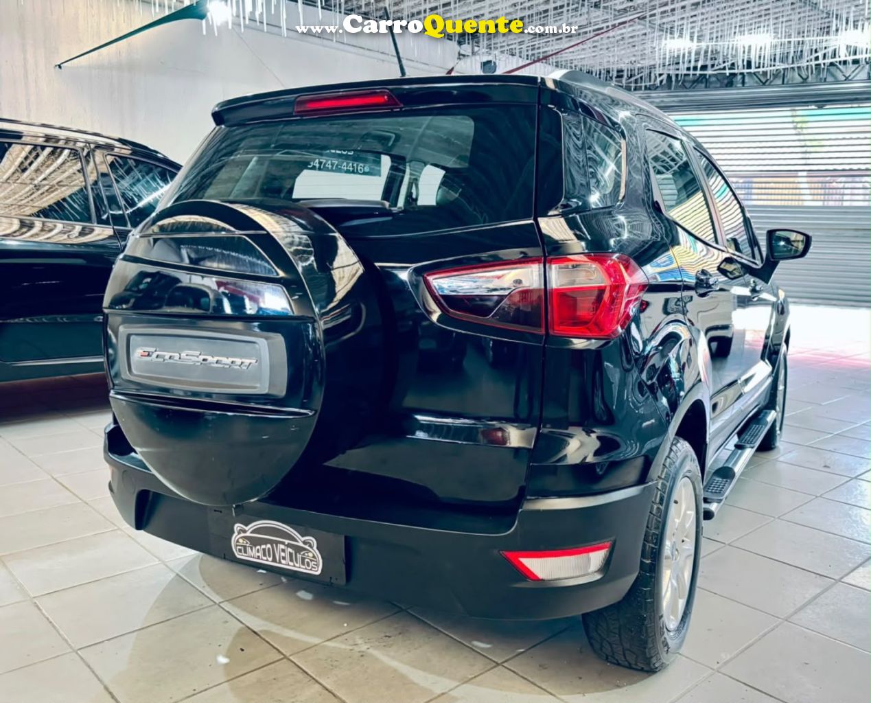 FORD   ECOSPORT SE 1.5 12V FLEX 5P AUT.   PRETO 2021 1.5 FLEX - Loja
