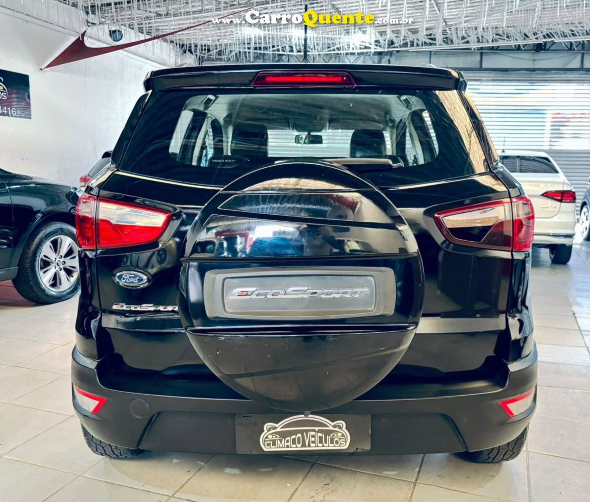 FORD   ECOSPORT SE 1.5 12V FLEX 5P AUT.   PRETO 2021 1.5 FLEX - Loja