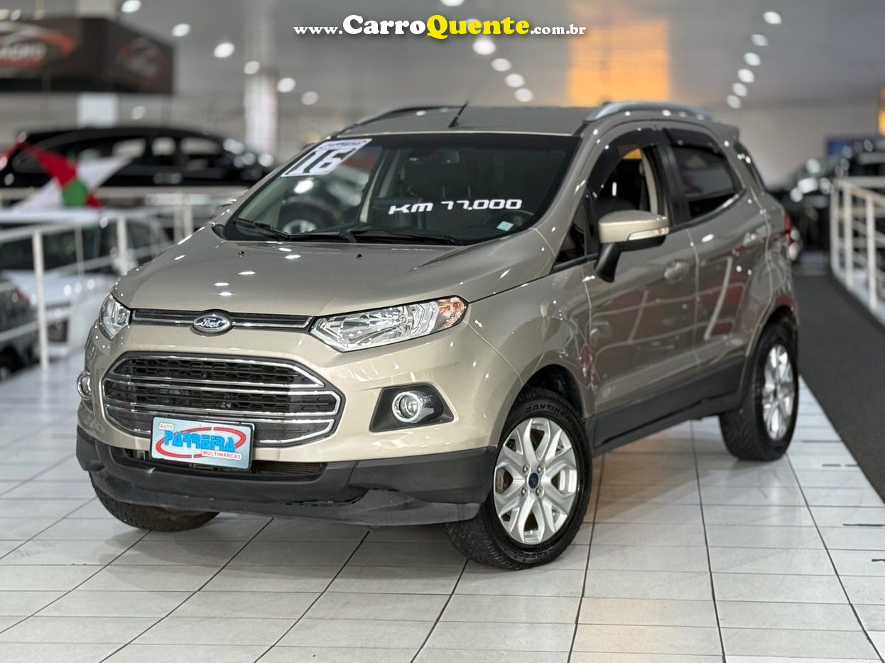 FORD ECOSPORT 2.0 TITANIUM 16V 2016 - Loja