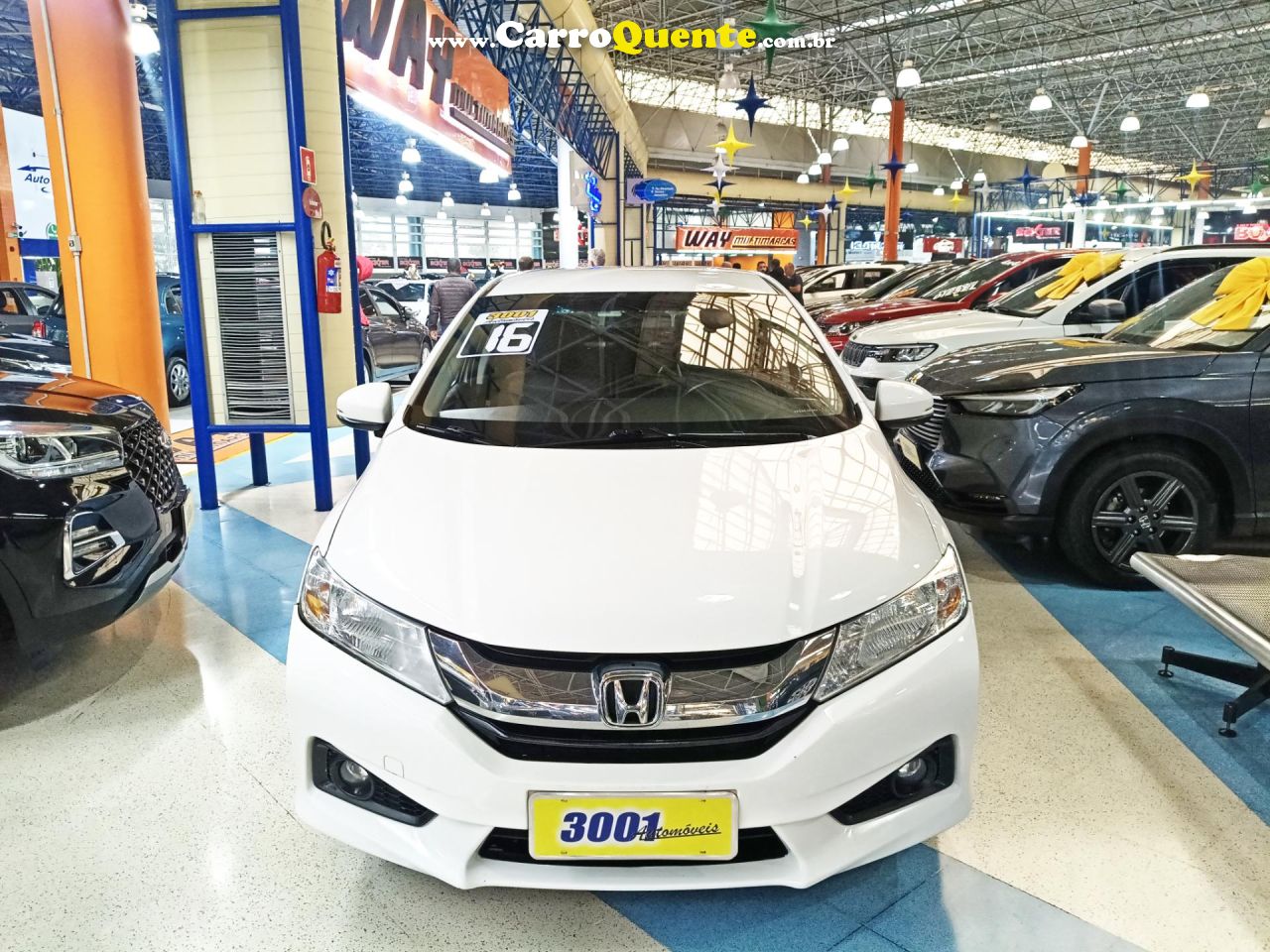 HONDA CITY 1.5 EXL 16V 2016 - Loja