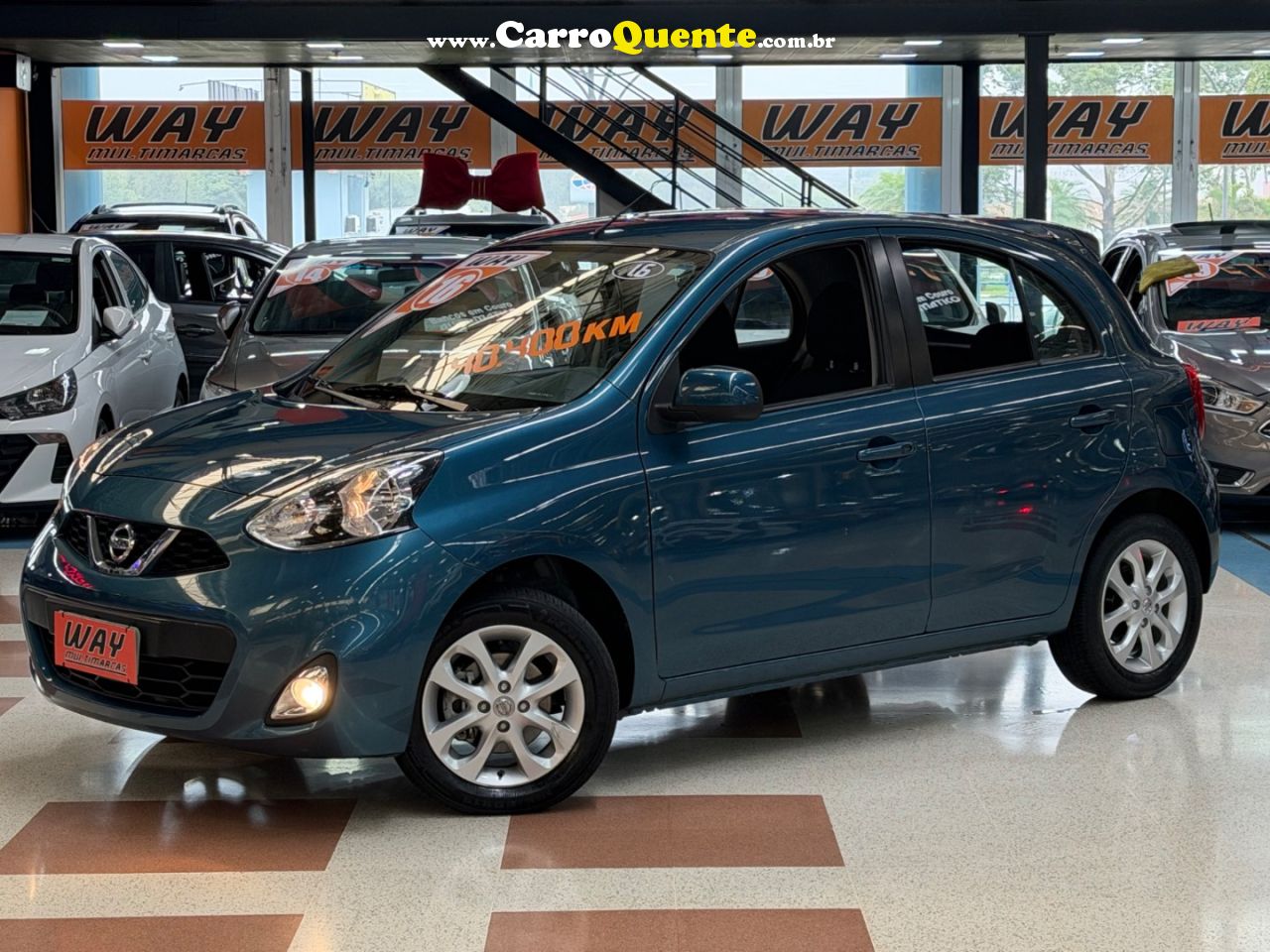 NISSAN MARCH 1.6 SV 16V 2016 - Loja