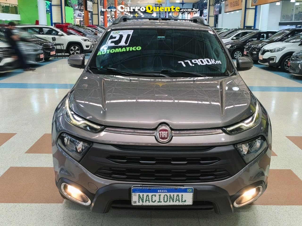 FIAT TORO 2021 1.8 FREEDOM + MULTIMÍDIA E AR DUAL ZONE 2021 - Loja