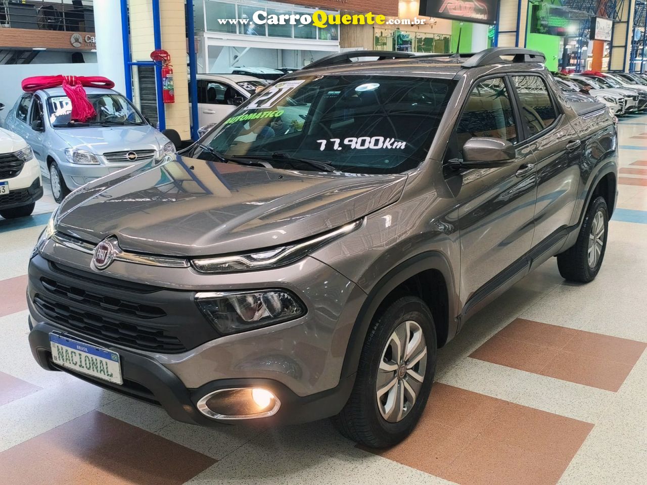 FIAT TORO 2021 1.8 FREEDOM + MULTIMÍDIA E AR DUAL ZONE 2021 - Loja