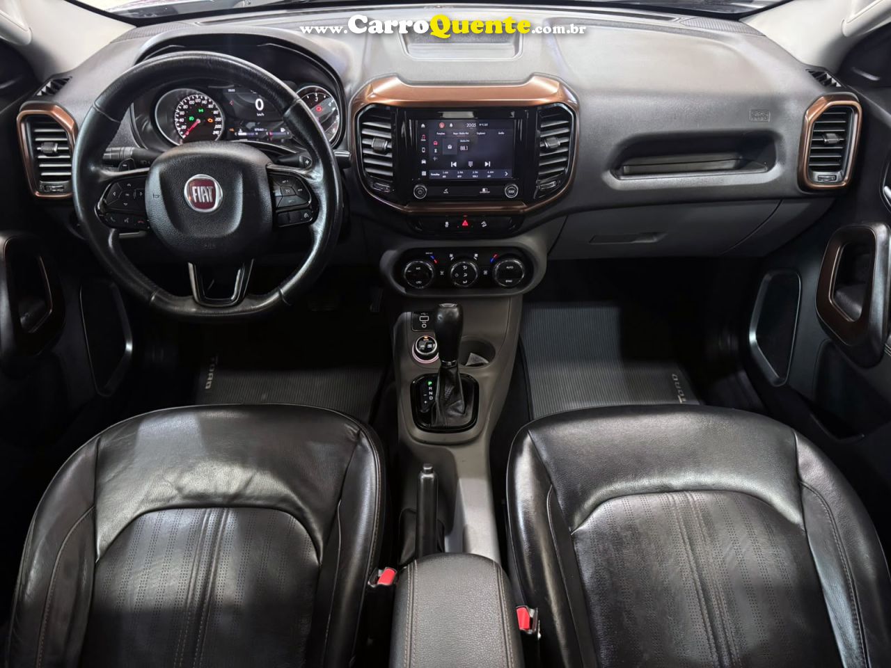 FIAT TORO 2021 2.0 TURBO 4x4 DIESEL VOLCANO + COURO 2021 - Loja