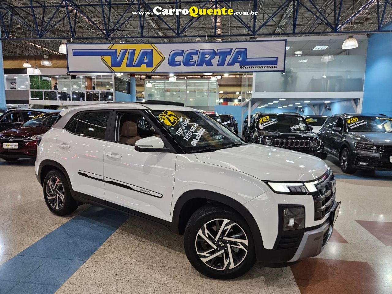 HYUNDAI CRETA 1.0 TURBO PLATINUM SAFETY * GARANTIA FÁBRICA * 2025 - Loja