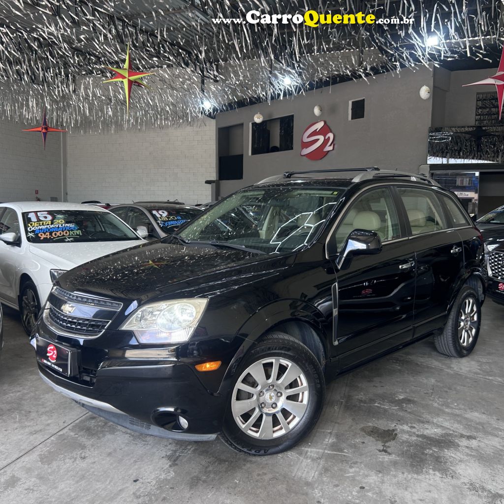 CHEVROLET   CAPTIVA SPORT FWD 3.6 V6 24V 261CV 4X2   PRETO 2010 3.6 GASOLINA - Loja