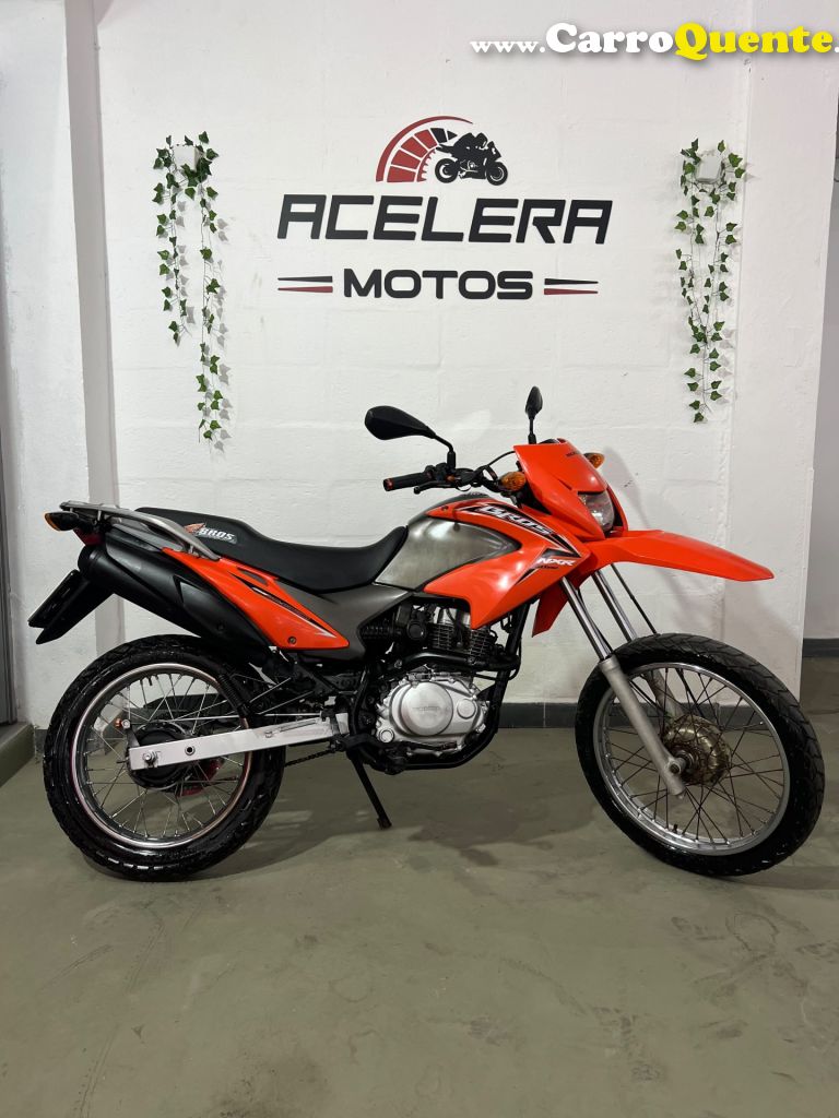 HONDA   NXR 150 BROS ES MIXFLEX   LARANJA 2011 150 GASOLINA - Loja