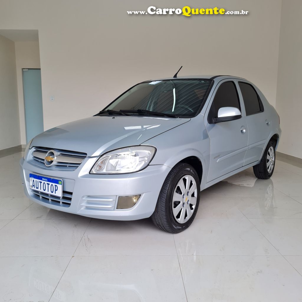 CHEVROLET   PRISMA  SED. MAXX LT 1.4 8V ECONOF. 4P   PRATA 2008 1.4 GASOLINA - Loja