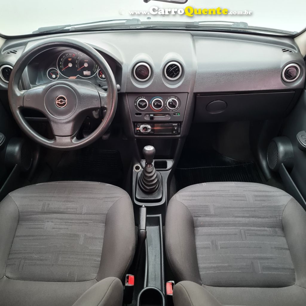 CHEVROLET   PRISMA  SED. MAXX LT 1.4 8V ECONOF. 4P   PRATA 2008 1.4 GASOLINA - Loja