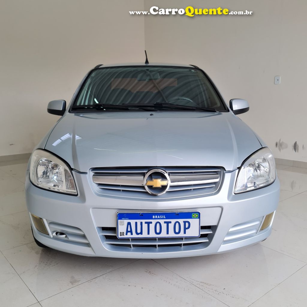 CHEVROLET   PRISMA  SED. MAXX LT 1.4 8V ECONOF. 4P   PRATA 2008 1.4 GASOLINA - Loja