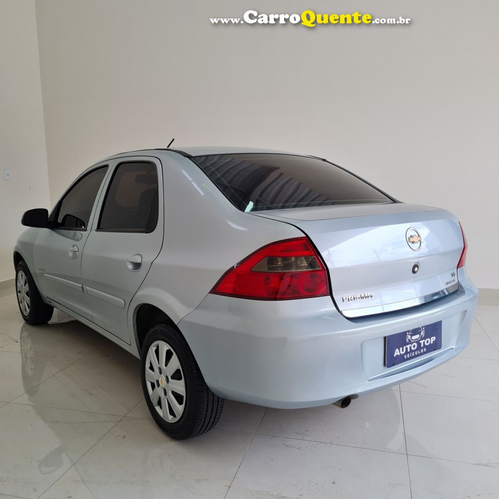 CHEVROLET   PRISMA  SED. MAXX LT 1.4 8V ECONOF. 4P   PRATA 2008 1.4 GASOLINA - Loja