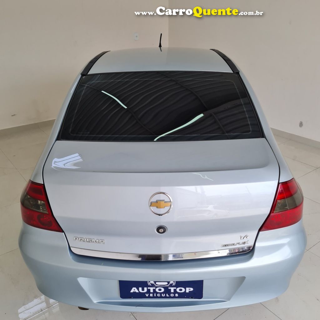 CHEVROLET   PRISMA  SED. MAXX LT 1.4 8V ECONOF. 4P   PRATA 2008 1.4 GASOLINA - Loja