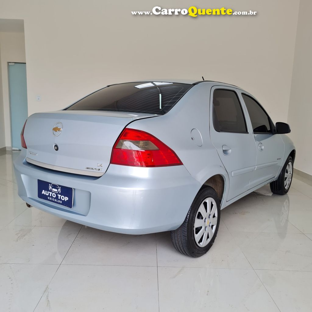 CHEVROLET   PRISMA  SED. MAXX LT 1.4 8V ECONOF. 4P   PRATA 2008 1.4 GASOLINA - Loja