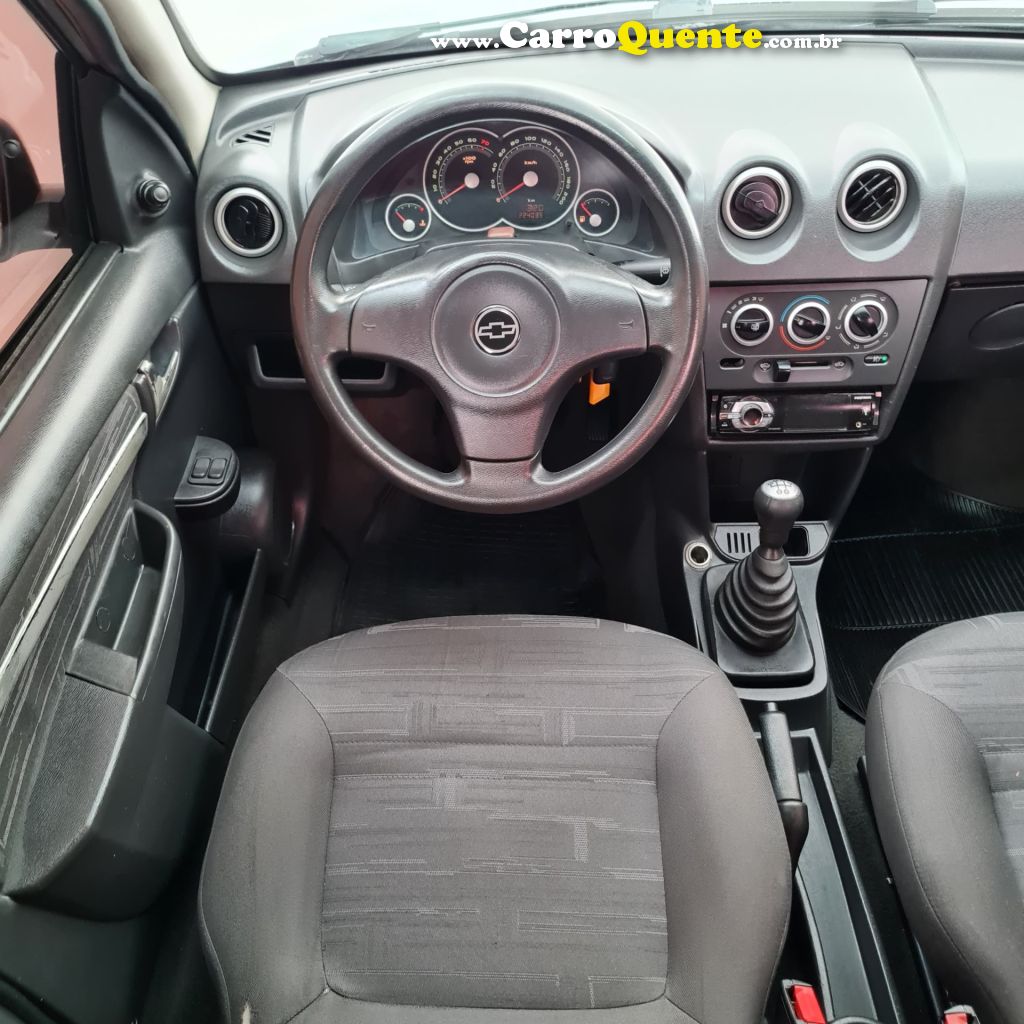 CHEVROLET   PRISMA  SED. MAXX LT 1.4 8V ECONOF. 4P   PRATA 2008 1.4 GASOLINA - Loja