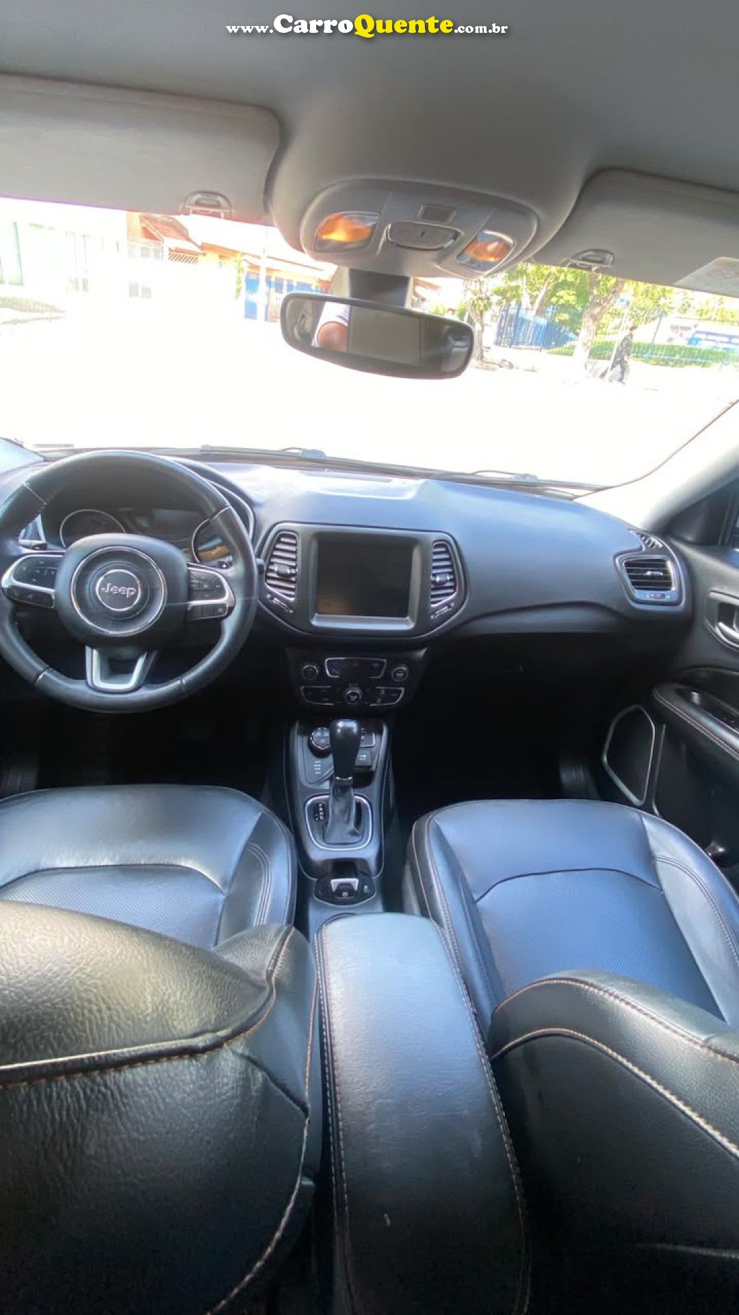 JEEP   COMPASS LONGITUDE 2.0 4X2 FLEX 16V AUT.   PRATA 2021 2.0 FLEX - Loja