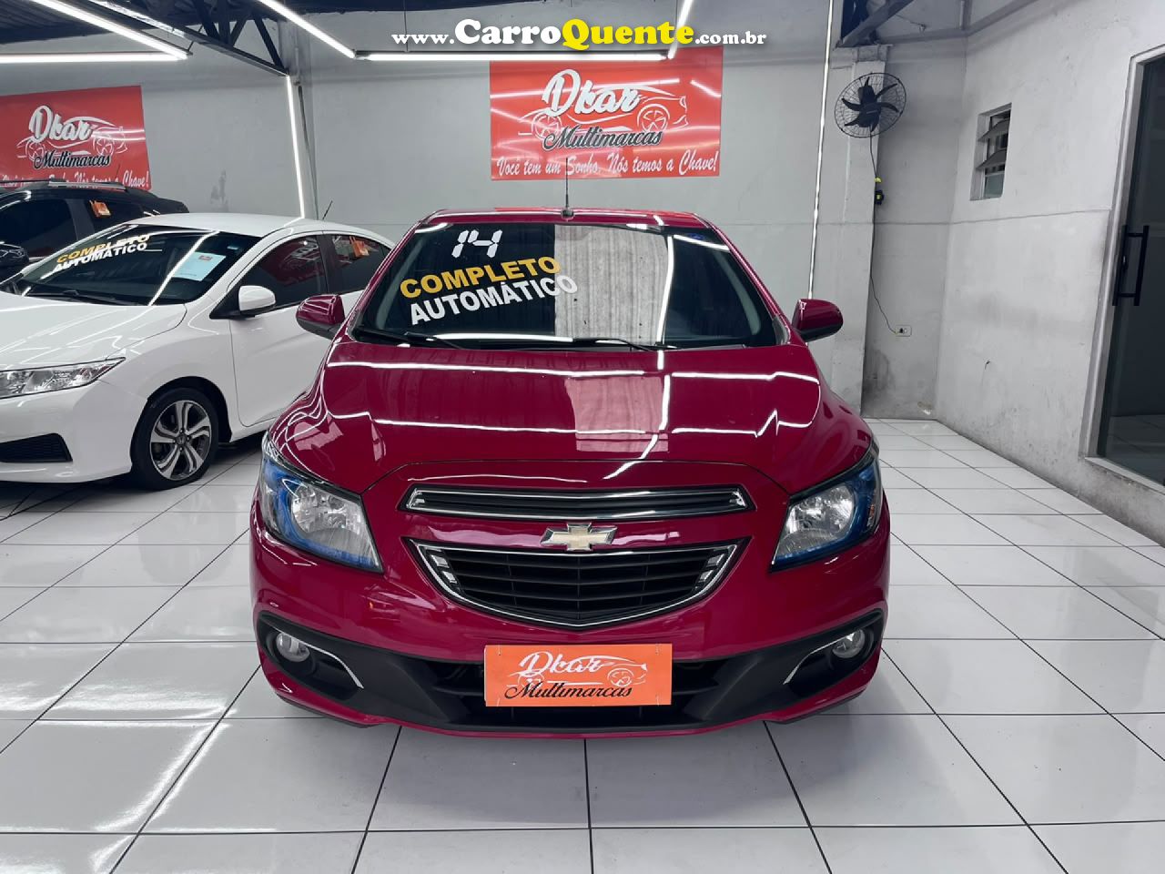 CHEVROLET   ONIX 1.4AT LTZ   VERMELHO 2014 1.4 FLEX - Loja