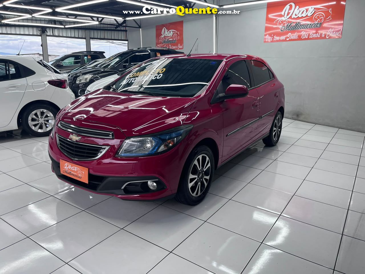 CHEVROLET   ONIX 1.4AT LTZ   VERMELHO 2014 1.4 FLEX - Loja