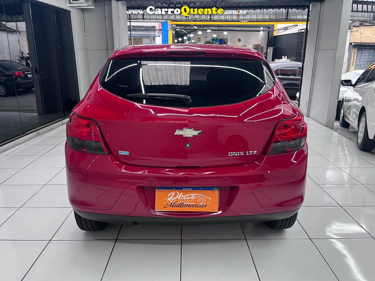 CHEVROLET   ONIX 1.4AT LTZ   VERMELHO 2014 1.4 FLEX - Loja