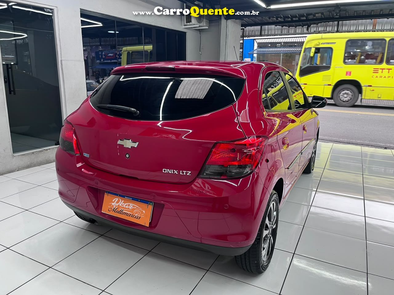 CHEVROLET   ONIX 1.4AT LTZ   VERMELHO 2014 1.4 FLEX - Loja