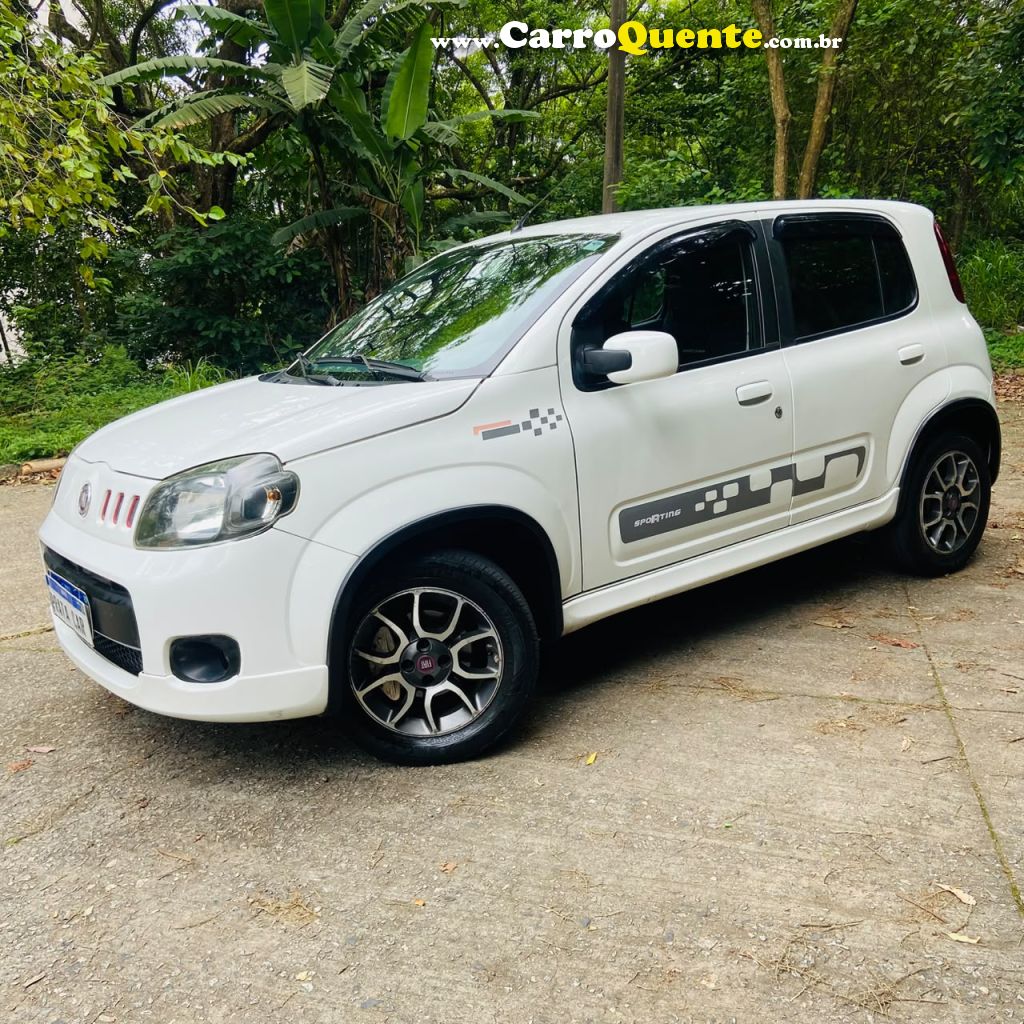 FIAT UNO 1.4 SPORTING 8V 2012 - Loja