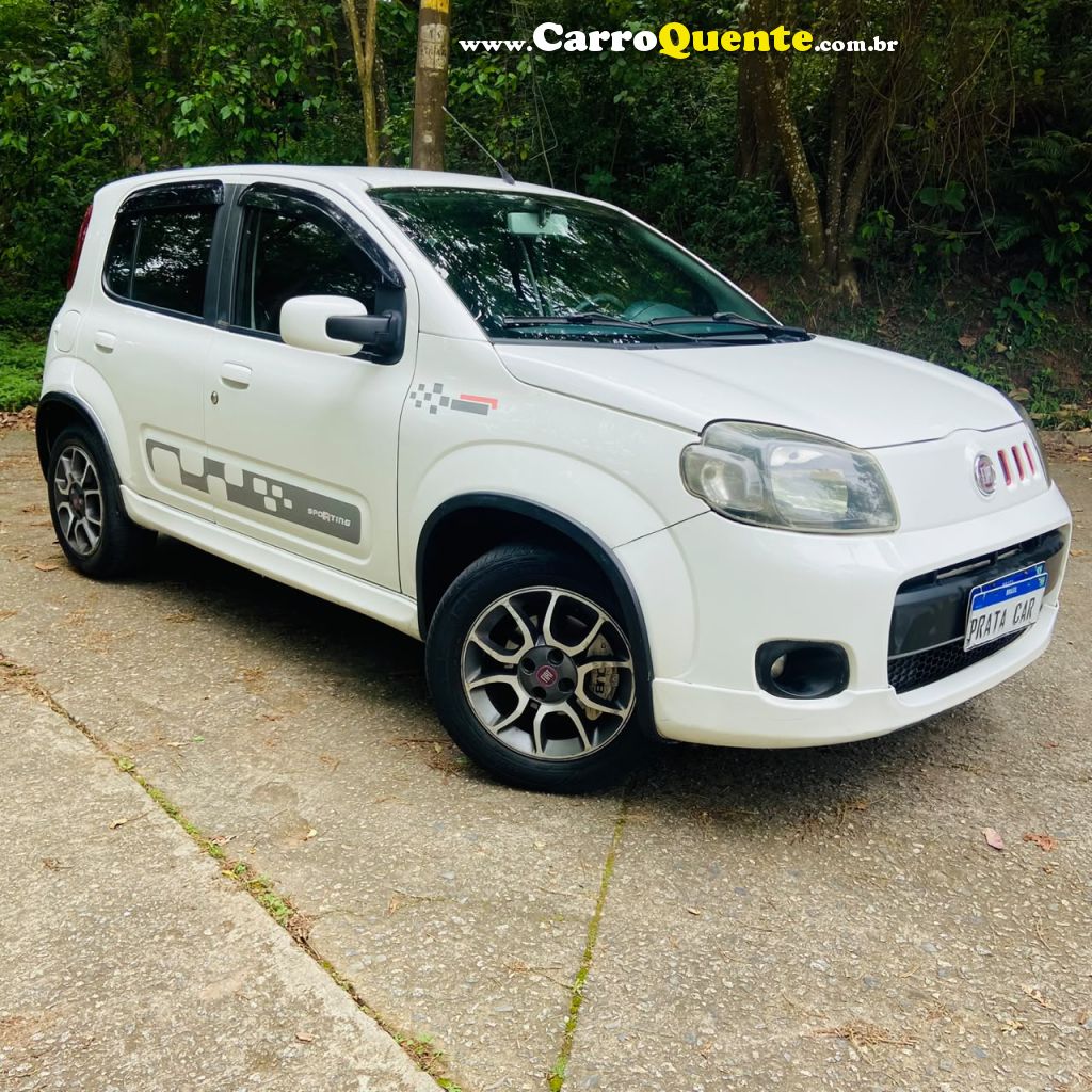 FIAT UNO 1.4 SPORTING 8V 2012 - Loja