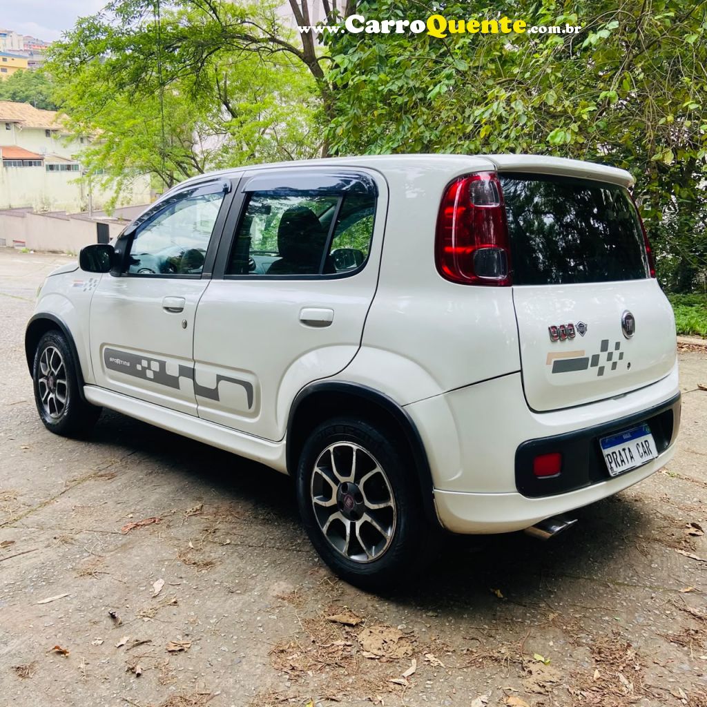 FIAT UNO 1.4 SPORTING 8V 2012 - Loja